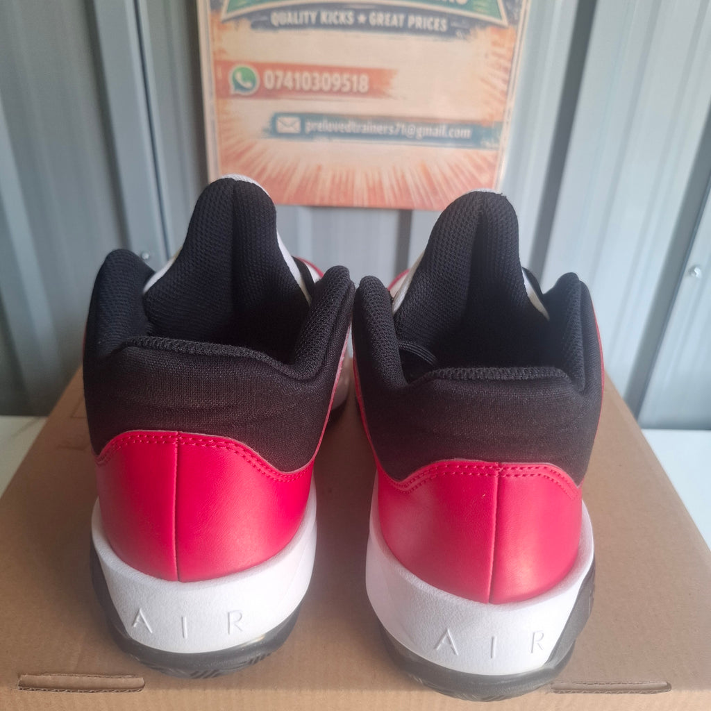 Nike Air Jordan Trainers - Red and White, Good Condition UK 5