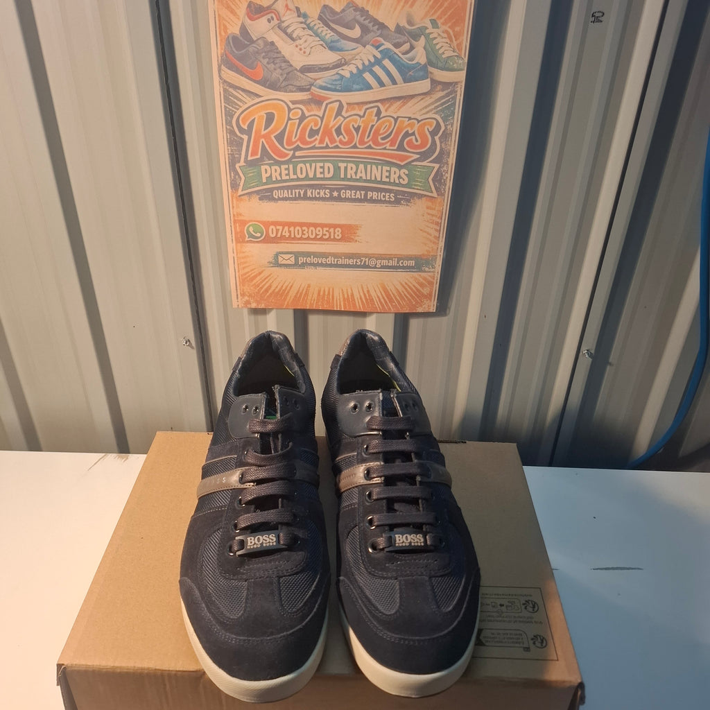 BOSS Mens Casual Shoes - Blue, Good Condition UK 8