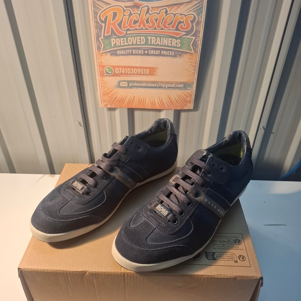 BOSS Mens Casual Shoes - Blue, Good Condition UK 8