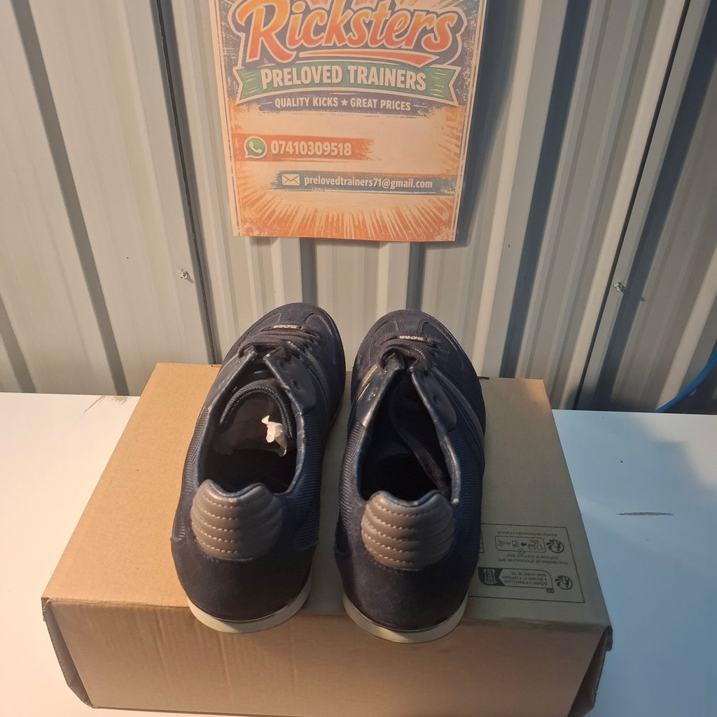 BOSS Mens Casual Shoes - Blue, Good Condition UK 8