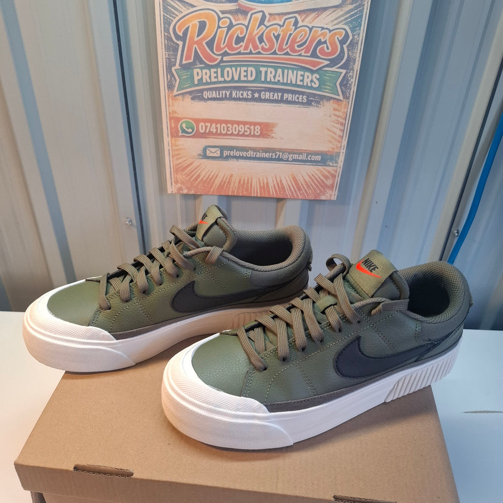 Nike Olive Green Chunky Trainers, UK 5.5