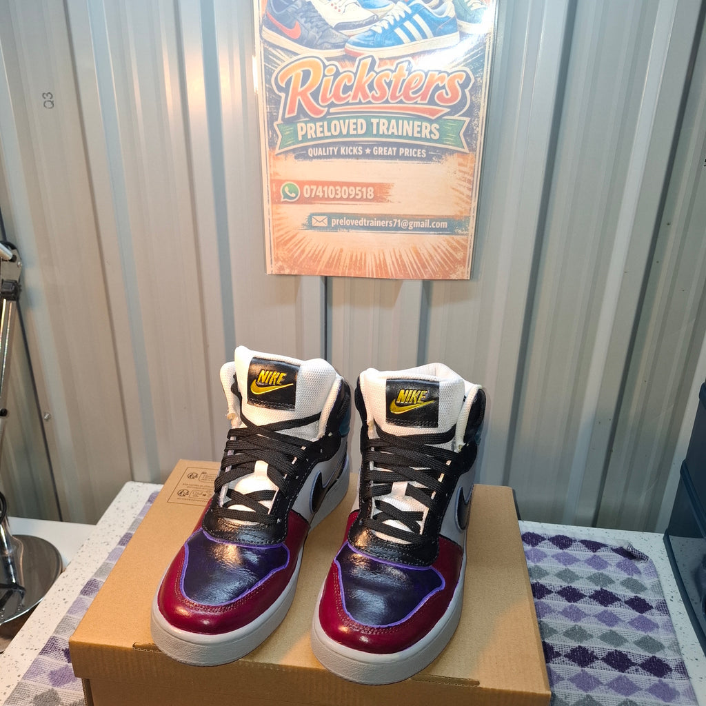 Nike High-Top Trainers – Multicoloured, Good Condition UK 5