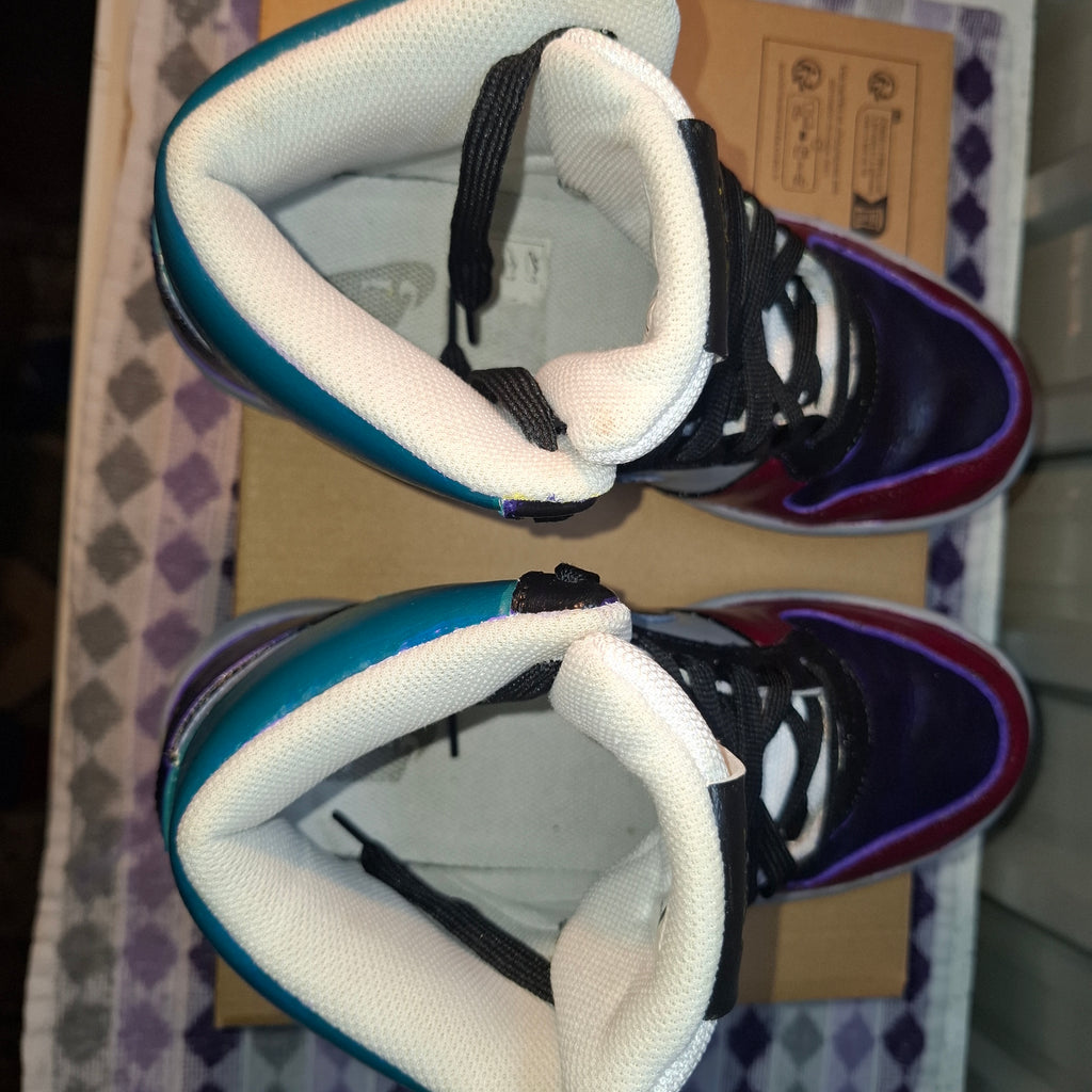 Nike High-Top Trainers – Multicoloured, Good Condition UK 5