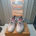 Nike Air Barrage Low Trainers – Grey/Red, UK 5.5
