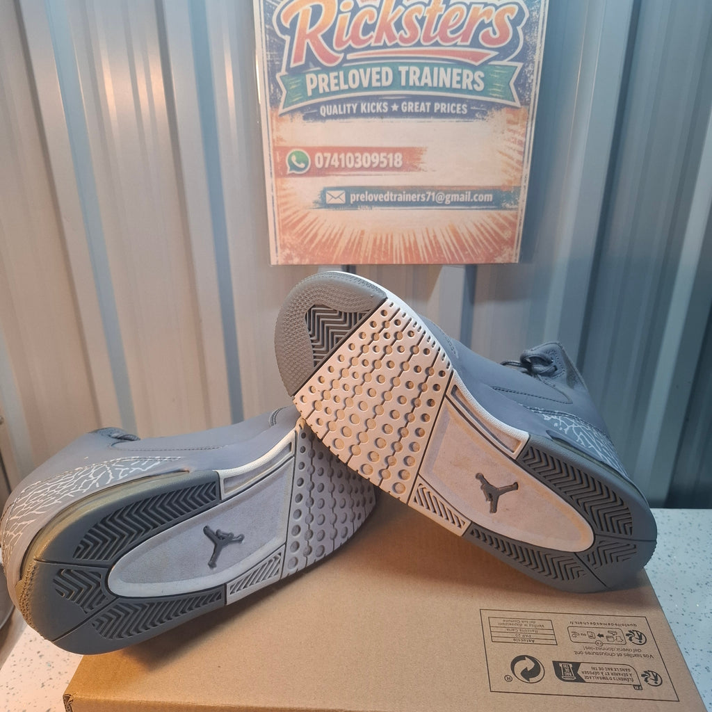 Jordan Flight Trainers UK 5.5 – Grey, Good Condition