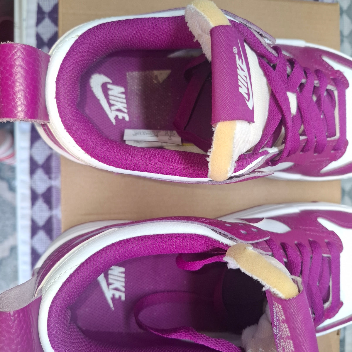Nike Dunk Low Disrupt 2 Trainers - Purple/White, UK 5.5