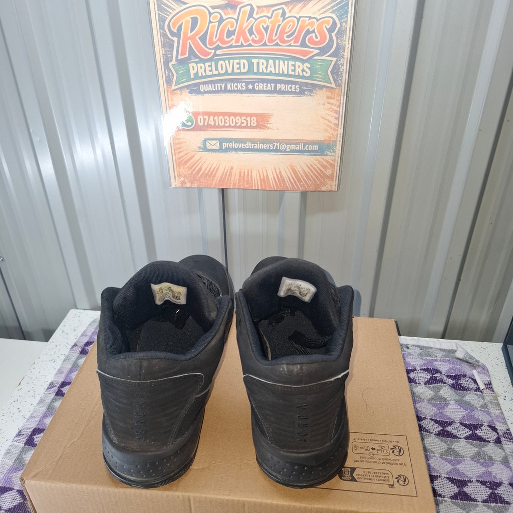 Jordan CN8094-002 Black Trainers - Good Condition, Size UK 5.5