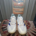 Adidas White & Blue Trainers - Excellent Condition, UK 14