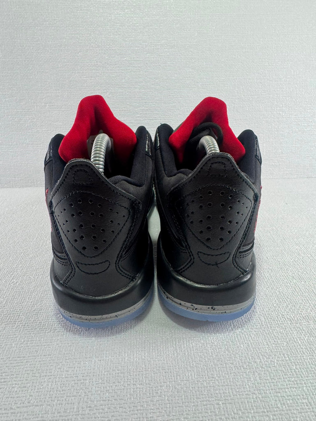 Black & Red Jordans, Brand with box, UK 6