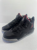 Black & Red Jordans, Brand with box, UK 6